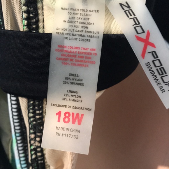 ZeroXposur Tankini and shorts. Hardly warn. - Picture 4 of 8